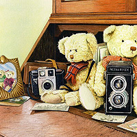 Karen Frampton, New Forest Artist, paintings, greeting cards, murals, slate, Hampshire, UK